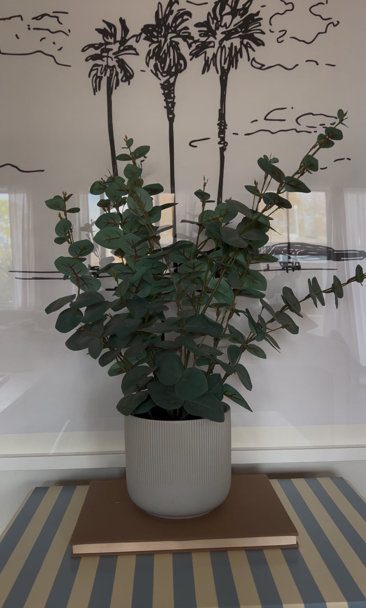 Artificial Eucalyptus Plant