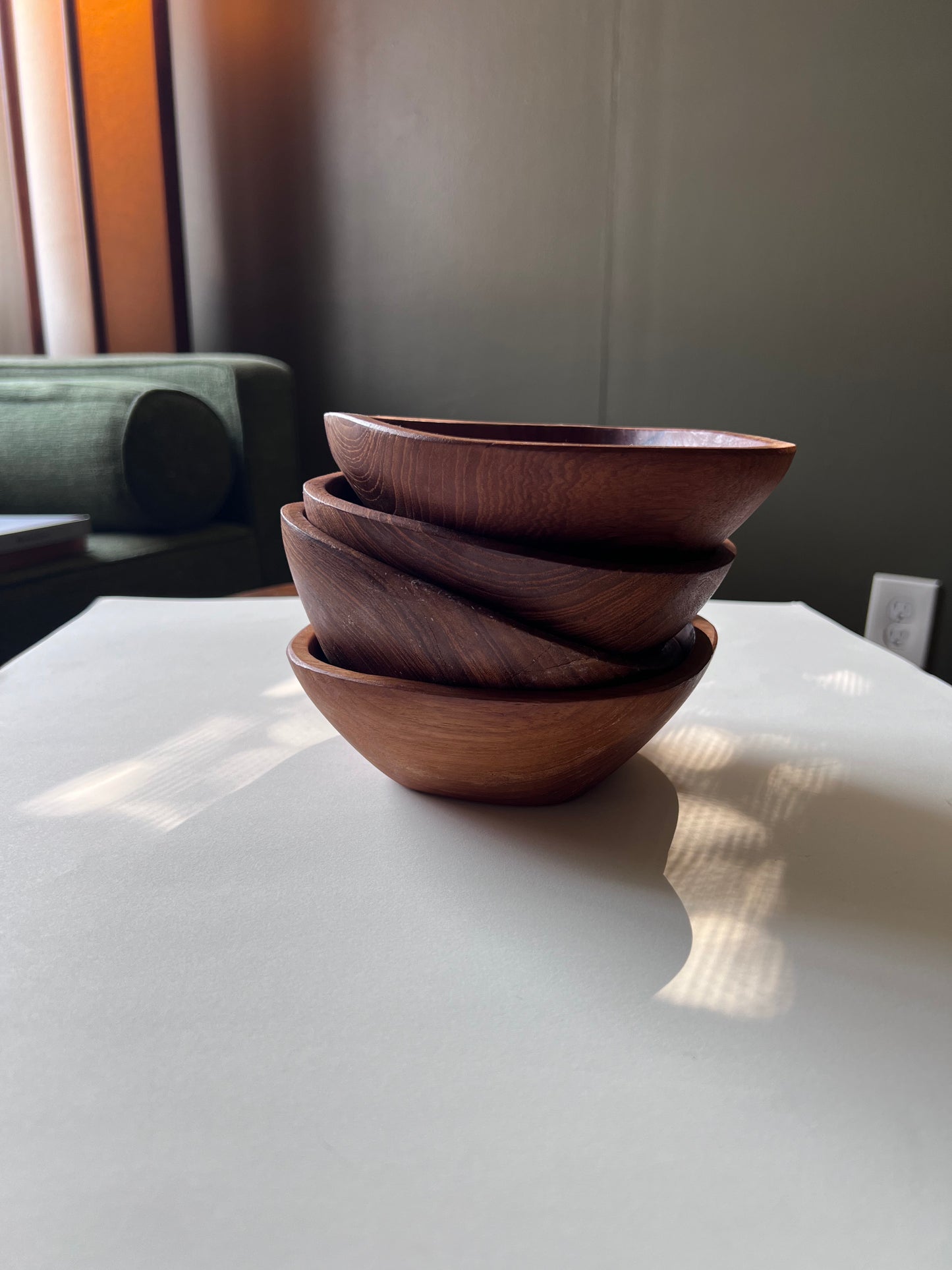 Teak Bowl