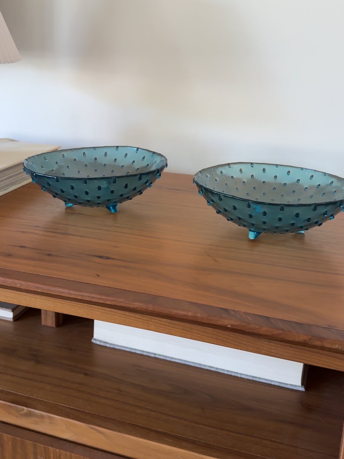 Set of Vintage Glass Bowls
