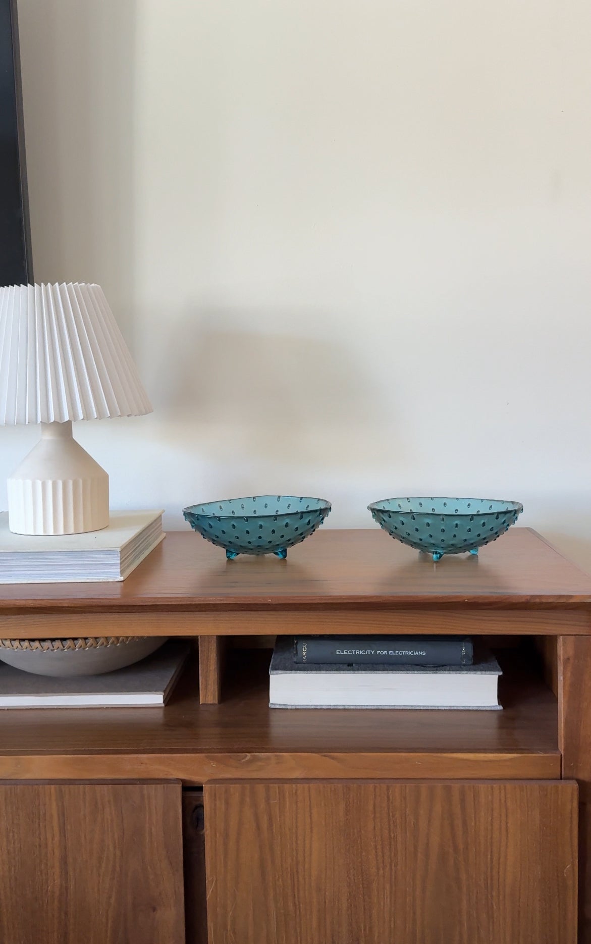 Set of Vintage Glass Bowls