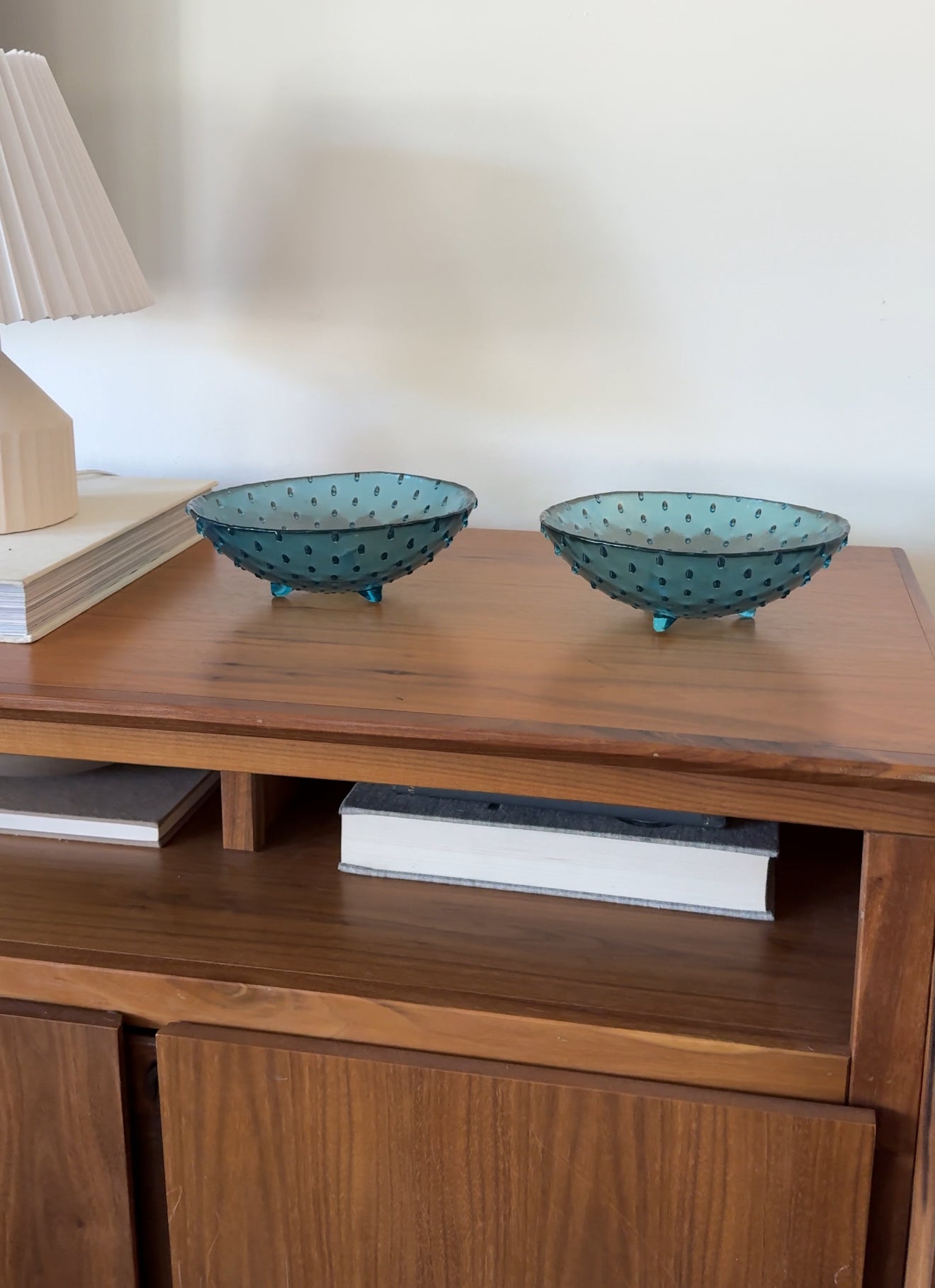 Set of Vintage Glass Bowls