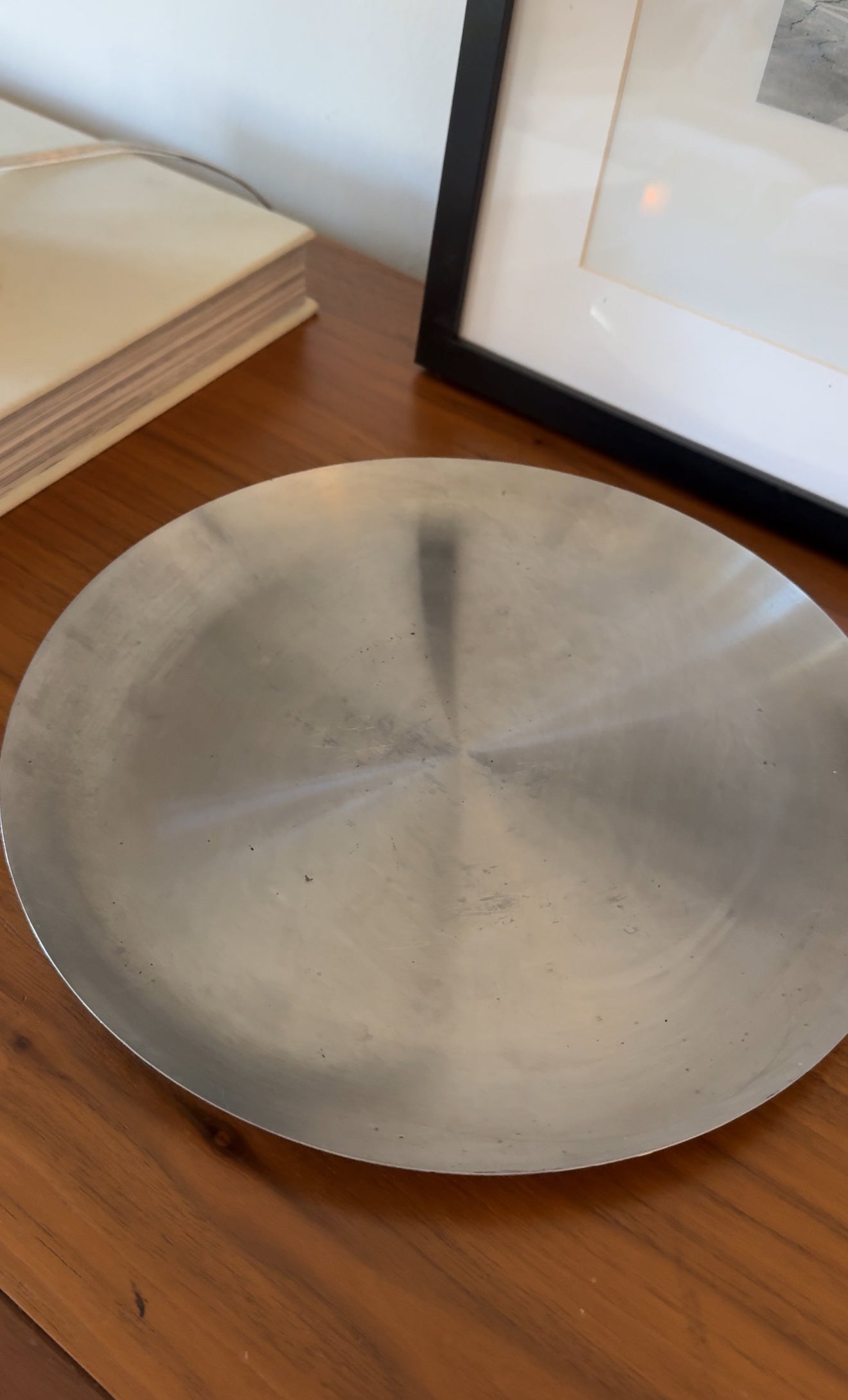 Chrome Round Tray
