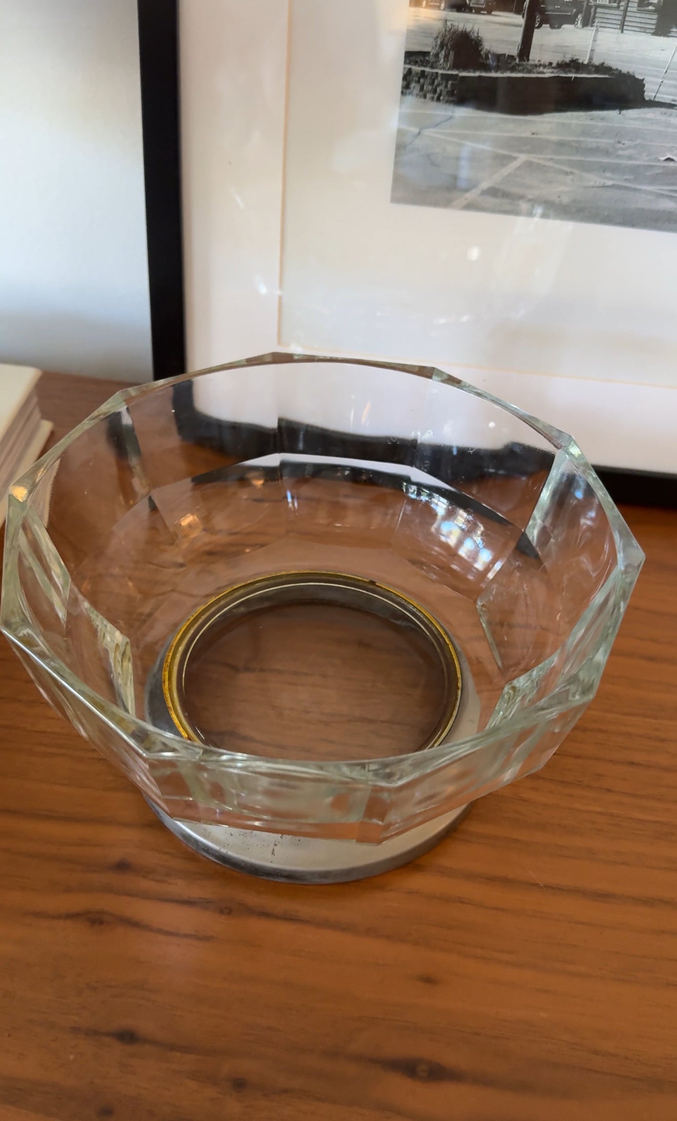 Vintage Crystal Bowl