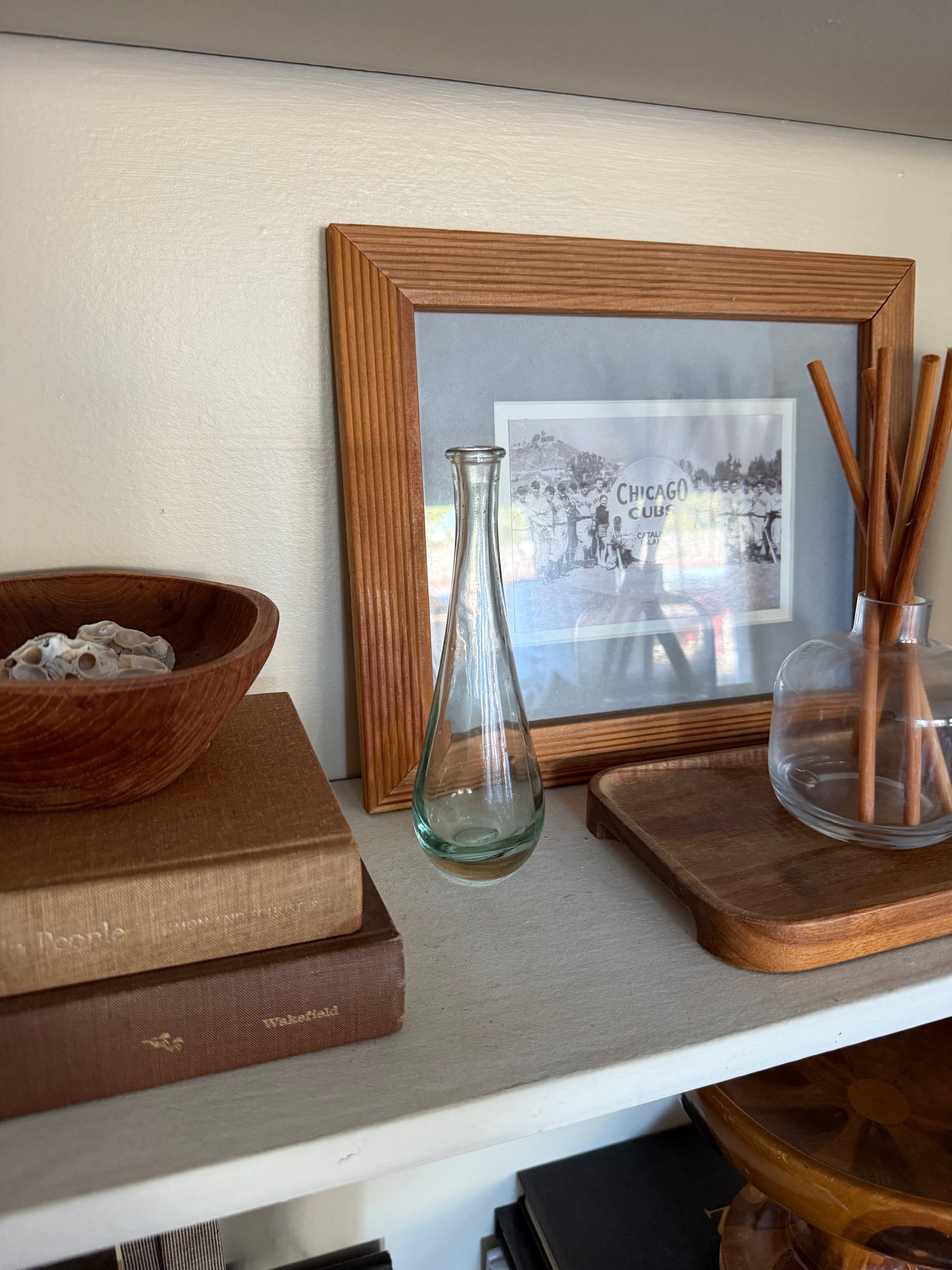 Small Glass Teardrop Vase
