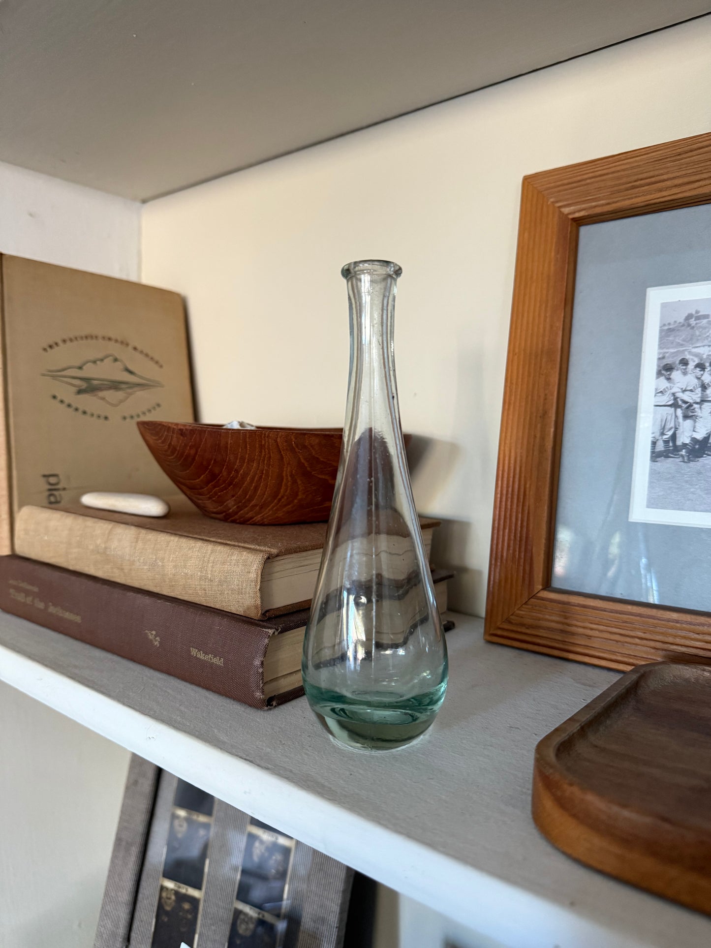 Small Glass Teardrop Vase