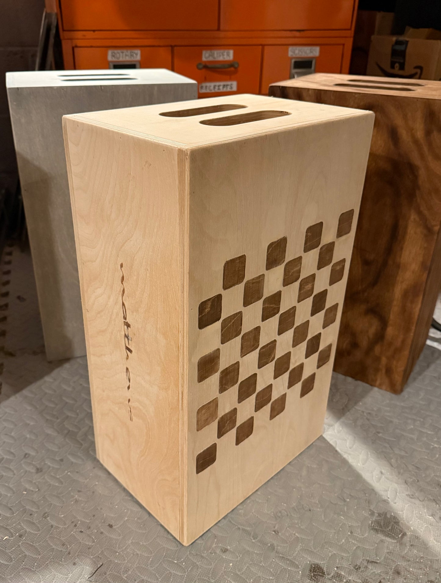 Chess Board Apple Box