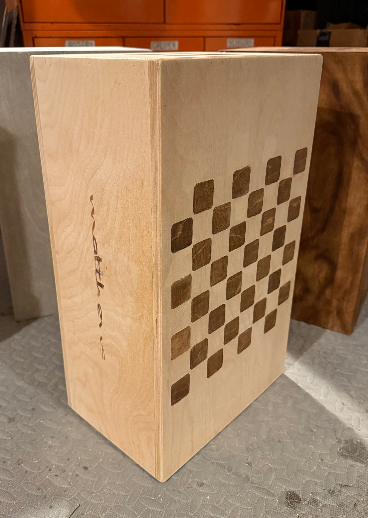 Chess Board Apple Box