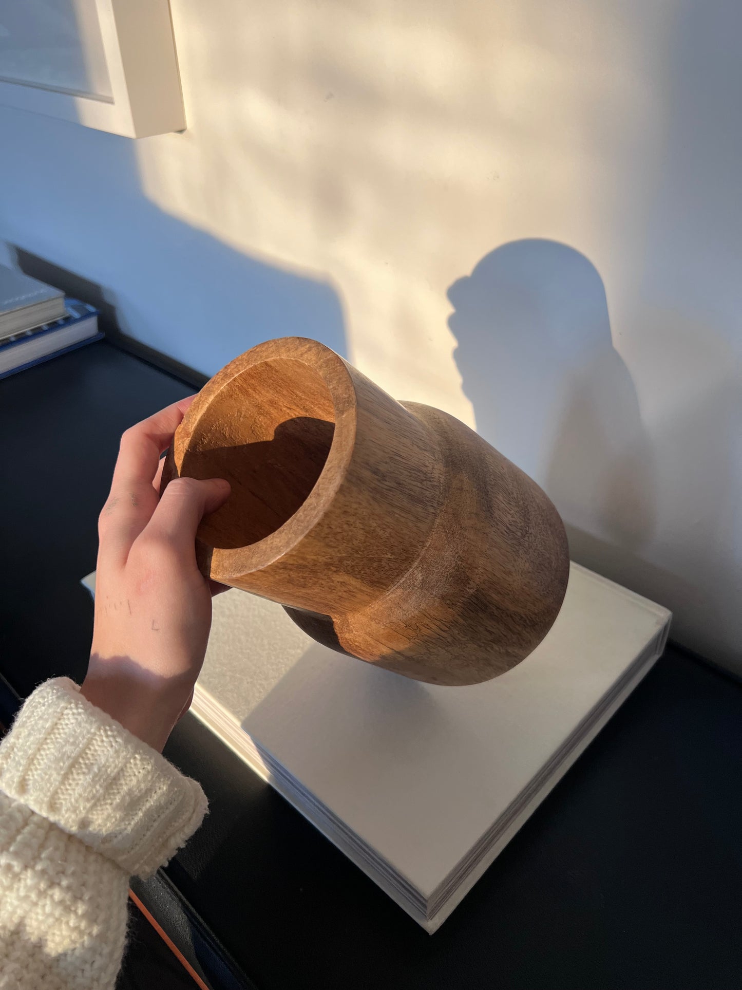 Wooden Vase