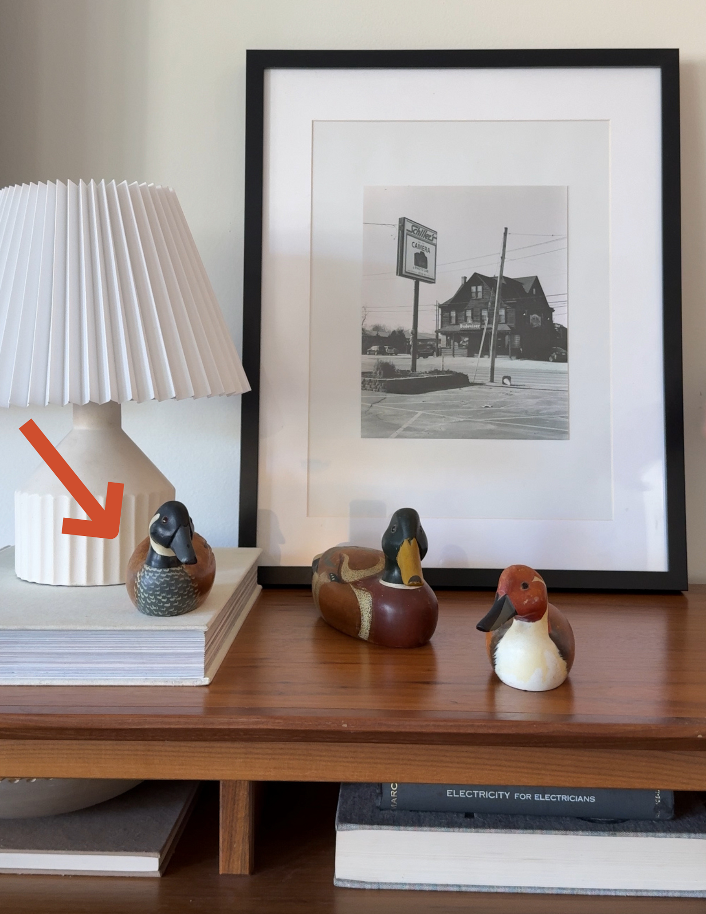 Small Vintage Wooden Duck