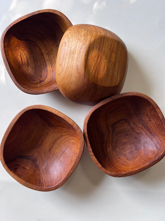 Teak Bowl