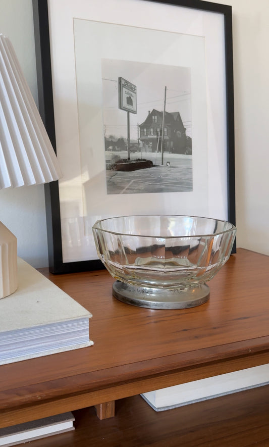 Vintage Crystal Bowl
