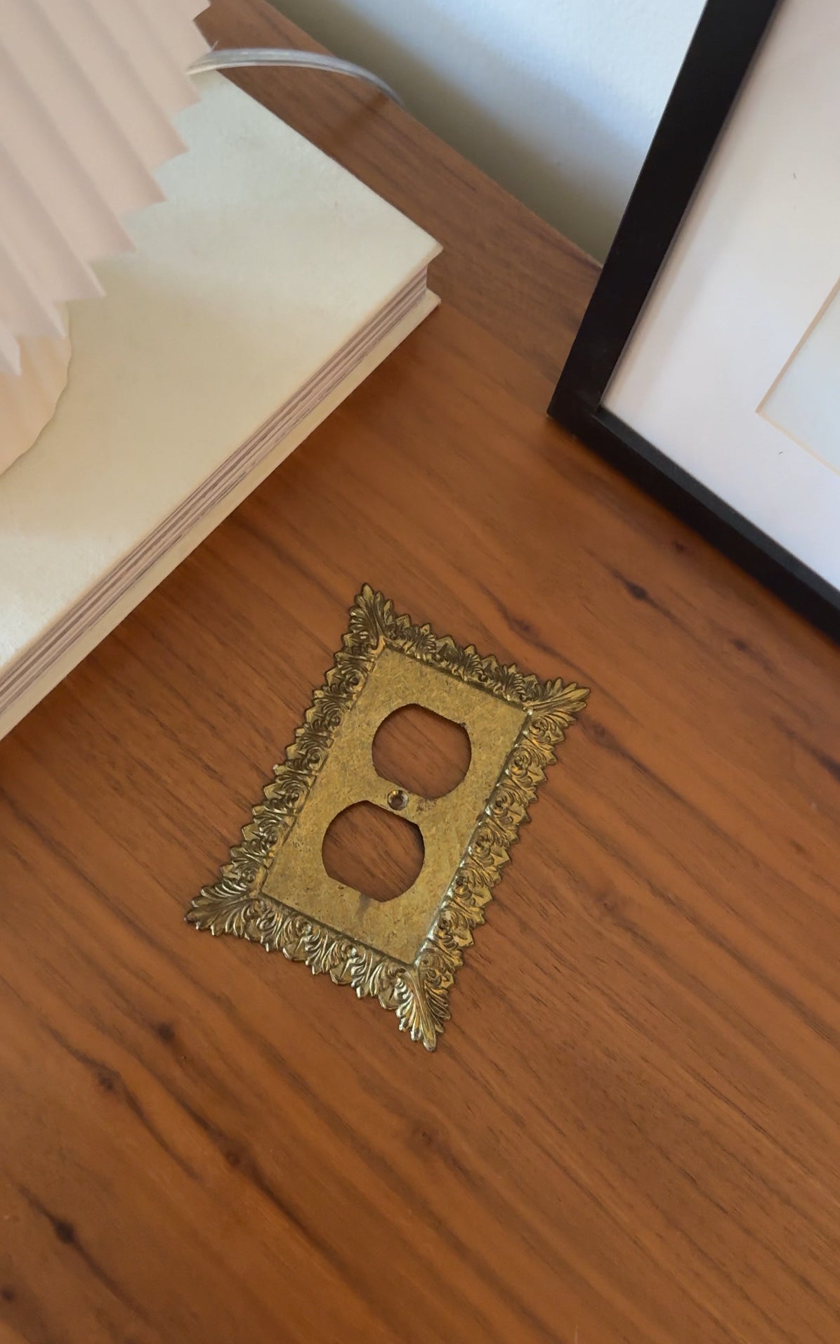 Vintage Outlet Cover Plate