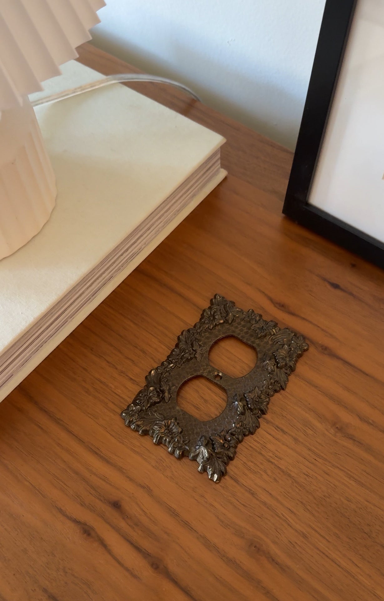 Vintage Outlet Cover Plate