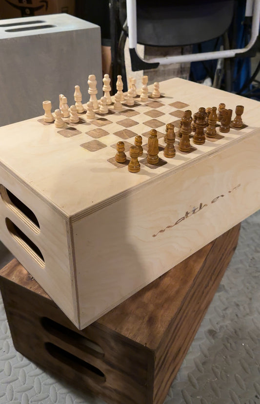 Chess Board Apple Box