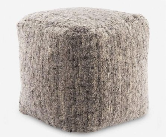 Wool Ottomans