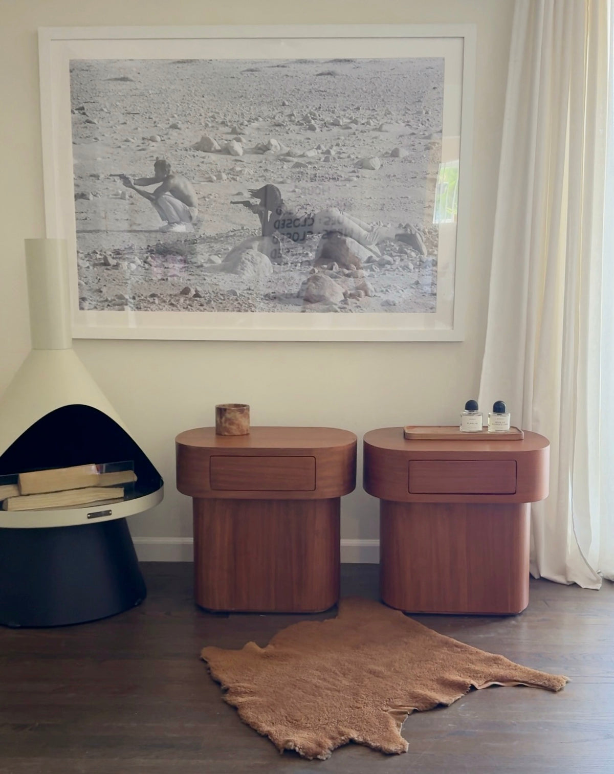 Oval Nightstands