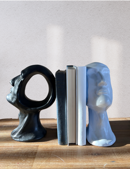 Face Bookends